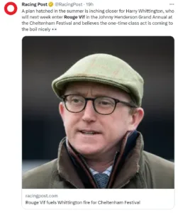 Cheltenham Festival Handicap Analysis, image 1 of 4