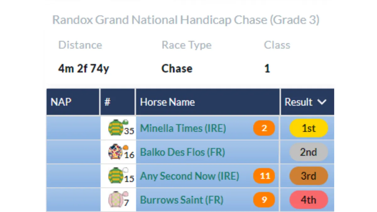 Grand National Thoughts – Weights Revealed