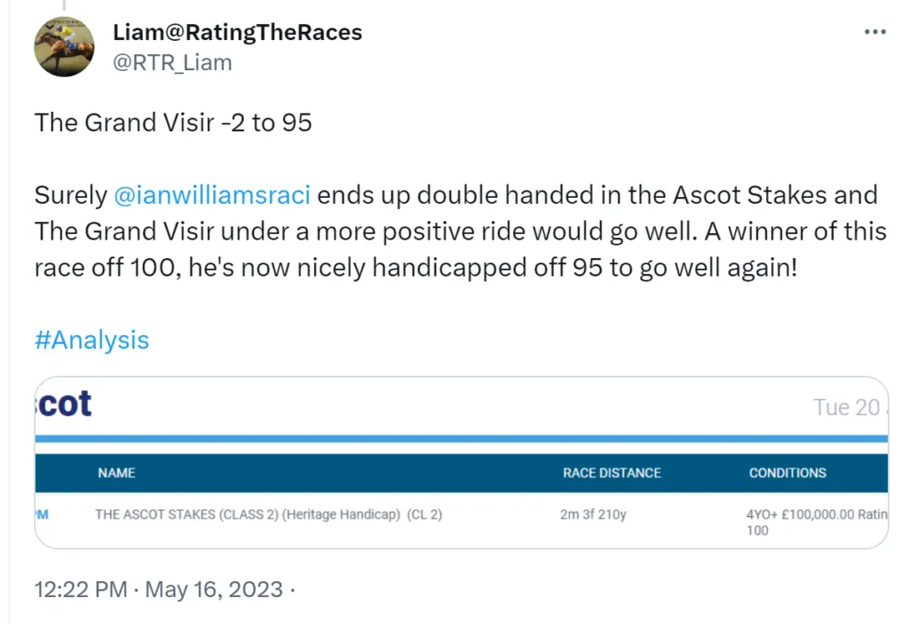 The Grand Visir Ascot