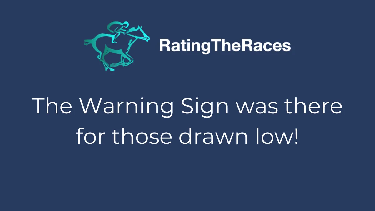 Weekend Review – The Warning Sign was there for those drawn low