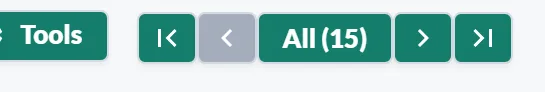 First, previous, All, next and next-day controls