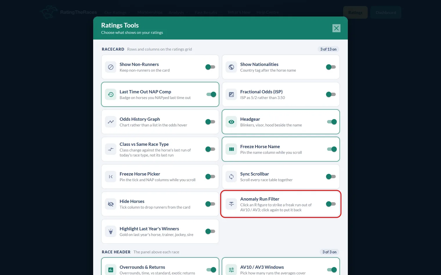 A help article screenshot enlarged in a full-screen pop-out over the page