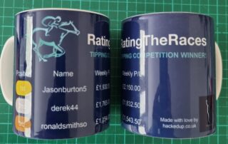 Racing Mug Prize